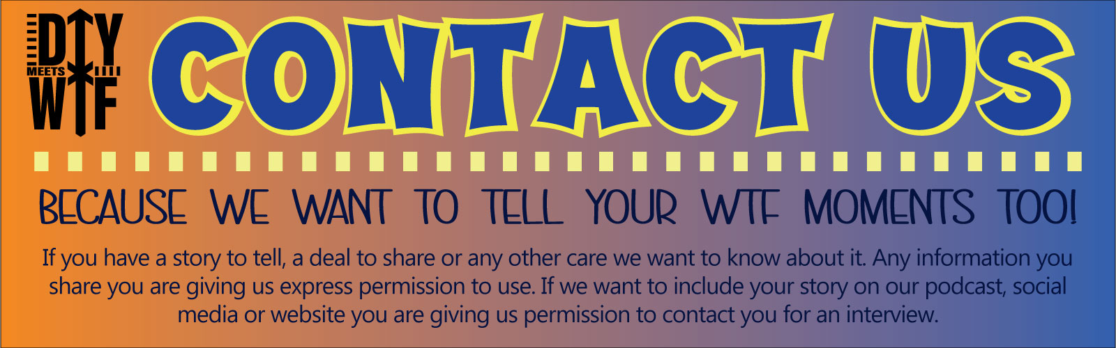 Contact Us Page Header